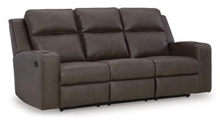 6330689C Lavenhorne RECLINING SOFA W/ DROP DOWN TABLE