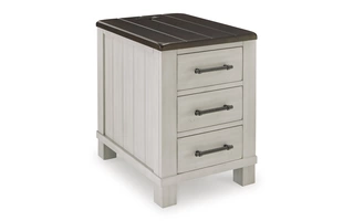 CHAIR SIDE END TABLE Darborn Gray/BrownT796-7 ASHLEY