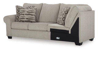 LAF SOFA W/CORNER WEDGE Claireah Umber9060348 ASHLEY