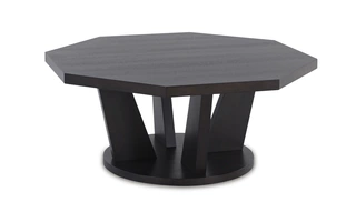 OCTAGON COFFEE TABLE Chasinfield Dark BrownT458-8 ASHLEY