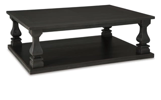 RECTANGULAR COFFEE TABLE Wellturn BlackT749-1 ASHLEY