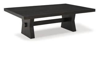 RECTANGULAR COFFEE TABLE Galliden BlackT841-1 ASHLEY