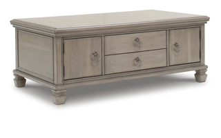 rectangular coffee table lexorne grayT924-1 ashley