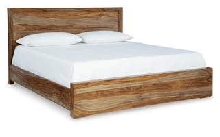 KING PANEL RAILS AND SLATS Dressonni BrownB790-97 ASHLEY