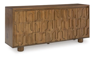 ACCENT CABINET Gadburg Medium BrownA4000583 ASHLEY