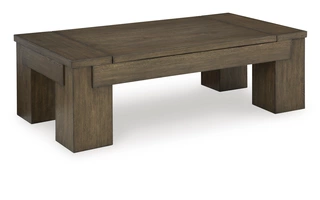 LIFT TOP COFFEE TABLE Rosswain Warm BrownT763-9 ASHLEY