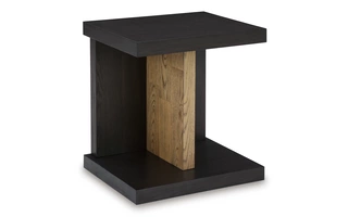 CHAIR SIDE END TABLE Kocomore Brown/NaturalT847-7 ASHLEY