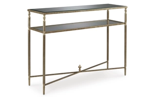 SOFA TABLE Cloverty Aged Gold FinishT440-4 ASHLEY