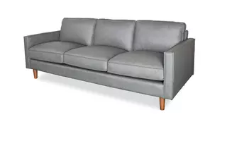 GREY LEATHER SOFA 8360SOFA 8360SOFA ISELLA SOFA