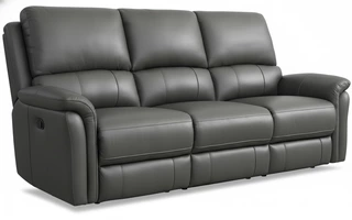 LEATHER POWER RECLINING SOFA DARK GREY 1273PWRSOFADG 1273PWRSOFADG EXACT