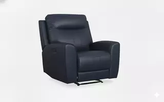 P2 POWER  LEATHER RECLINER NAVY 3225PRCNAVY 3225PRCNAVY ISELLA SOFA