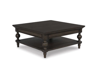 SQUARE COCKTAIL TABLE Veramond Dark BrownT694-8 ASHLEY