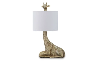 POLY TABLE LAMP (1/CN) Ferrison Gold FinishL317004 ASHLEY