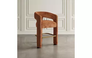 GWEN STOOL - RUST  1/CTN GWEN DINING STOOLS GWEN DINING STOOLS 2271-GWENSTRST JOFRAN