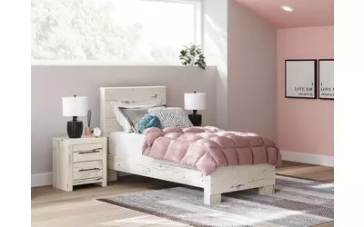 twin panel rails lawroy light naturalB2310-83 ashley