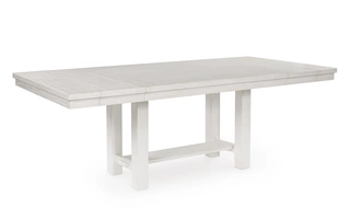 RECT DINING ROOM EXT TABLE Robbinsdale Antique WhiteD642-45 ASHLEY