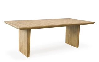 RECT DINING ROOM EXT TABLE Sherbana Light BrownD833-35 ASHLEY