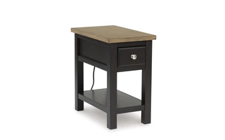 CHAIR SIDE END TABLE Drazmine Two-tone BrownT734-17 ASHLEY
