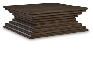 SQUARE COCKTAIL TABLE Hannodream Warm BrownT821-8 ASHLEY
