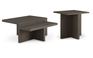 OCCASIONAL TABLE SET (2/CN) Zendex BrownT304-12 ASHLEY