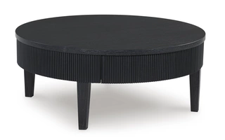 ROUND COCKTAIL TABLE Marstream BlackT551-8 ASHLEY