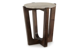 ROUND END TABLE Tanidore Warm BrownT667-6 ASHLEY