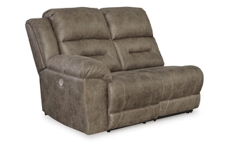 LAF RECLINING POWER LOVESEAT  8310663C ASHLEY FURNITURE