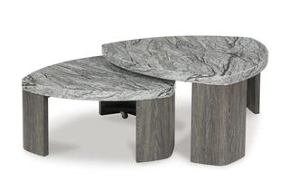 stacked cocktail table  T600-0 ashley