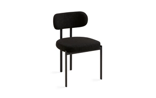 OTIS DINING CHAIR GY-DC-8557 BLACK BOUCLE TY560-15  DINING CHAIR  103893 XCELLA