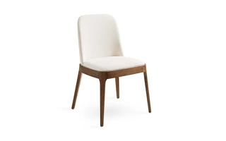 MARION DINING CHAIR GY-DC-1585 SILEX IVORY FABRIC  DISCO  103838 XCELLA