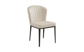 SHELL DINING CHAIR GY-DC-A14BK ASPEN TAUPE PU  DINING CHAIR  103603 XCELLA