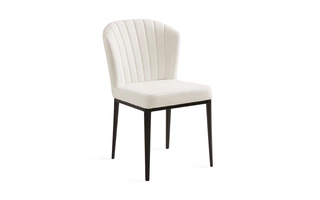 SHELL DINING CHAIR GY-DC-A14BK SILEX IVORY  DINING CHAIR  103604 XCELLA