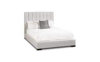 CHANNEL BED GY-BED-299K KING SIZE GREY LINEN BEDS  104100 XCELLA