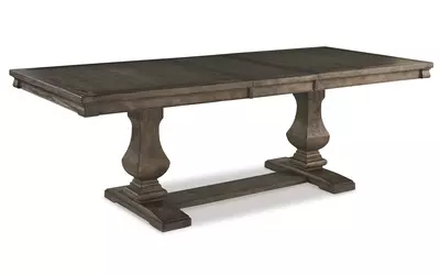dining room table base  D776-55B ashley