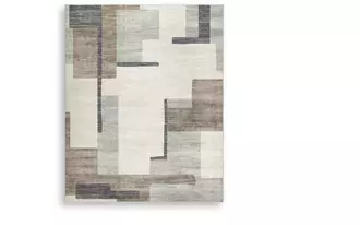 washable large rug  R407411 ashley