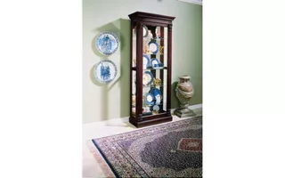 CURIOS TWO WAY SLDING DR CURIO RIDGEWOOD CHERRY 20586 20586 PULASKI