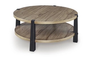 round cocktail table  T518-8 ashley
