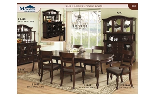 DARK CHERRY 37H SIDE CHAIR 2PCS PER CARTONPAGE3 I1445 I1445 MONARCH SPECIALTIES