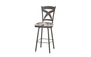 MARCUS COUNTER HEIGHT UPHOLSTERED SEAT AND METAL BACKREST Marcus 41451-26 AMISCO