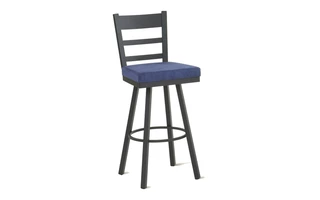 OWEN COUNTER HEIGHT UPHOLSTERED SEAT AND METAL BACKREST Owen 41454-26 AMISCO