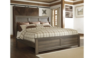 KING/CAL KING PANEL FOOTBOARD Juararo Dark BrownB251-56 ASHLEY