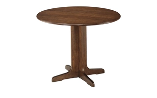 ROUND DRM DROP LEAF TABLE Stuman D293-15 ASHLEY