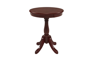 ROUND RED TABLE 286-352 286-352 POWELL