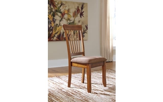 DINING UPH SIDE CHAIR (2/CN) Berringer Rustic BrownD199-01 ASHLEY