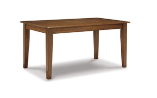 RECTANGULAR DINING ROOM TABLE Berringer Rustic BrownD199-25 ASHLEY