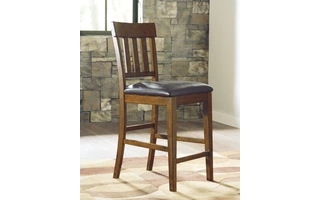 UPHOLSTERED BARSTOOL (2/CN) Ralene Medium BrownD594-124 ASHLEY