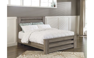 QUEEN PANEL FOOTBOARD Zelen Warm GrayB248-64 ASHLEY