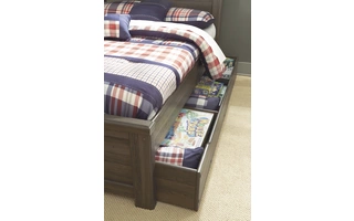 TRUNDLE UNDER BED STORAGE Juararo Dark BrownB251-60 ASHLEY
