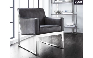 SHELDON LOUNGE CHAIR - CANTINA MAGNETITE SHELDON 74308 SUNPAN