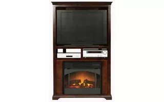 MID CORNER ENTERTAINMENT CENTER WITH FIREPLACE 95950 95950 EAGLE